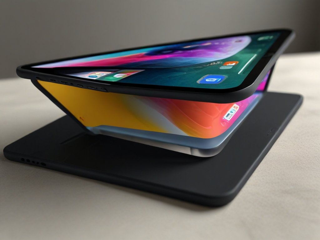 High-resolution images showcasing the slim profile and sleek design of the 2024 iPad Pro