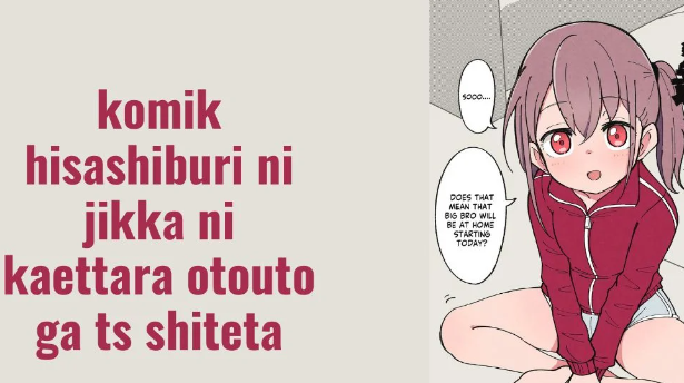 komik hisashiburi ni jikka ni kaettara otouto ga ts shiteta